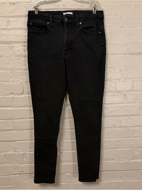 Levi's Denim - Levi’s 721 Skinny High Rise Denim Jeans 33 Black